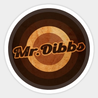 mr.dibbs Sticker